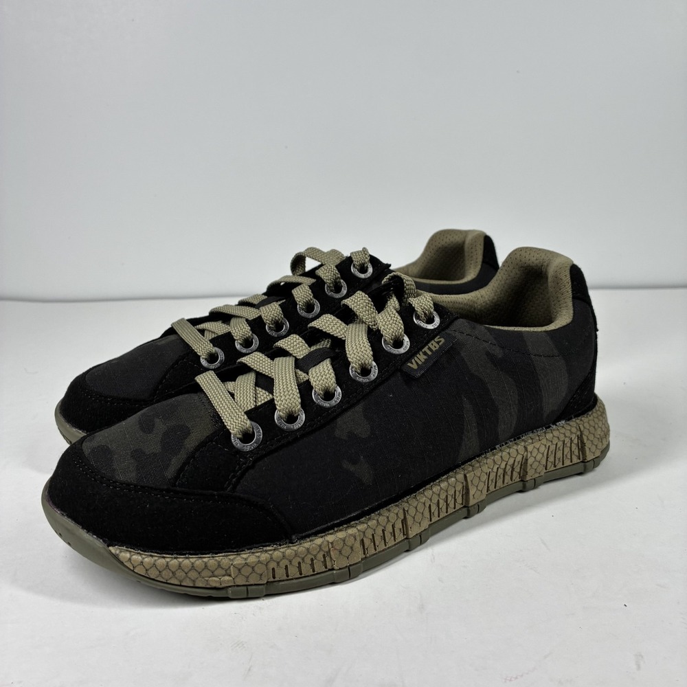 VIKTOS Overbeach Low Men's US 6 Multicam Black Camo Tactical Training Sneakers
